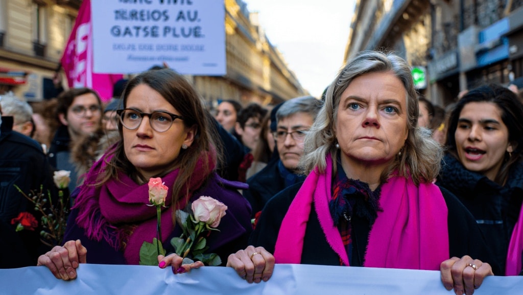 Droits des femmes : vagues de manifestations secouent la France Journée de lutte pour les droits des femmes : des mobilisations à travers toute la France