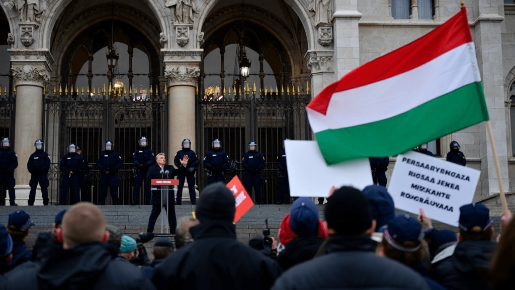 Hongrie: recul démocratique frappe la presse et les minorités Liberté de la presse, respect des minorités… La démocratie dans la Hongrie de Viktor Orban