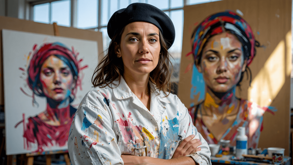 Stefart’NY, artiste peintre Lutterbach : portraits femmes fortes