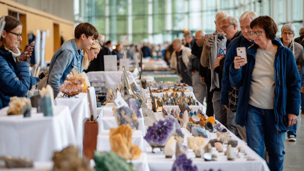 Salon des Minéraux Blotzheim. 4ème édition  3 frontières