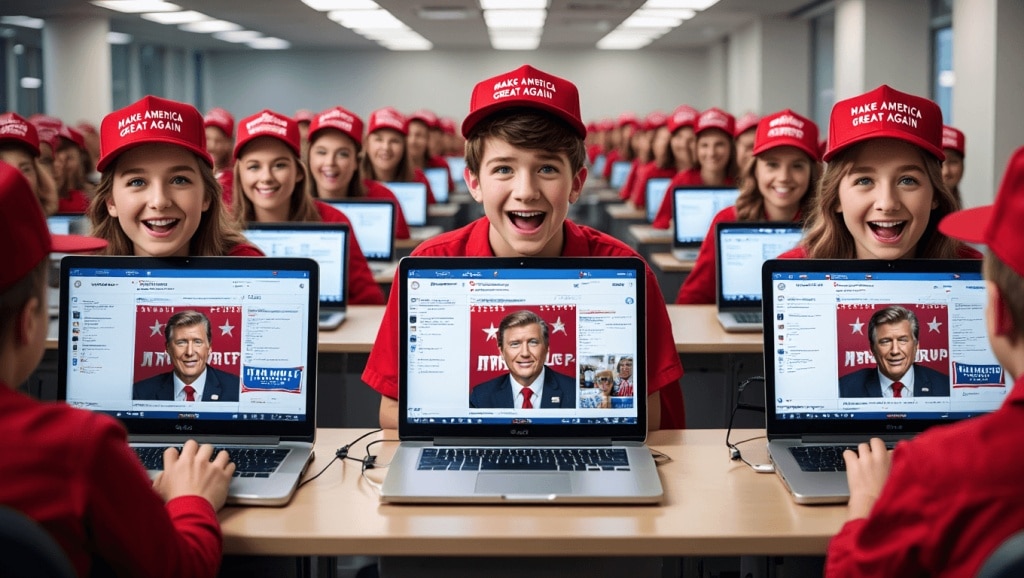 Influenceurs IA pro-Trump envahissent les réseaux: menace pour les élections de mi-mandat "Il s'agit de fabriquer une majorité artificielle": à l’approche des élections de mi-mandat, les faux influenceurs générés par IA pro-Trump pullulent sur les réseaux sociaux