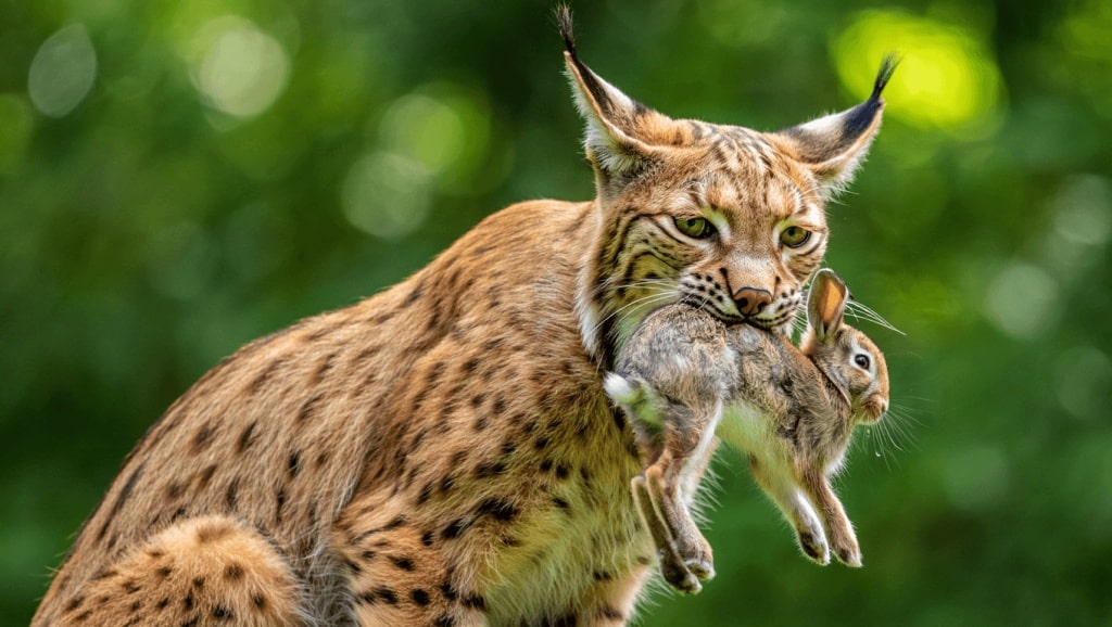 Lynx plébiscité: une photo remporte le prix du public du concours photo animalier Le concours Wildlife Photographer of the Year a décerné son prix du public à cette photo de lynx