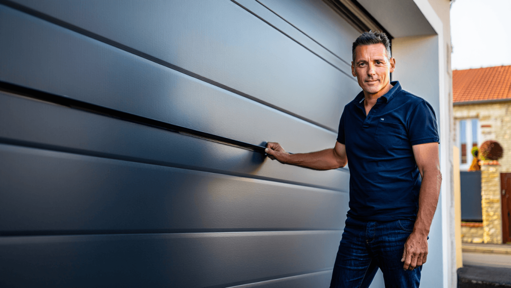 Porte de garage sur mesure Nancy & Toul : l’expertise pose MOOS