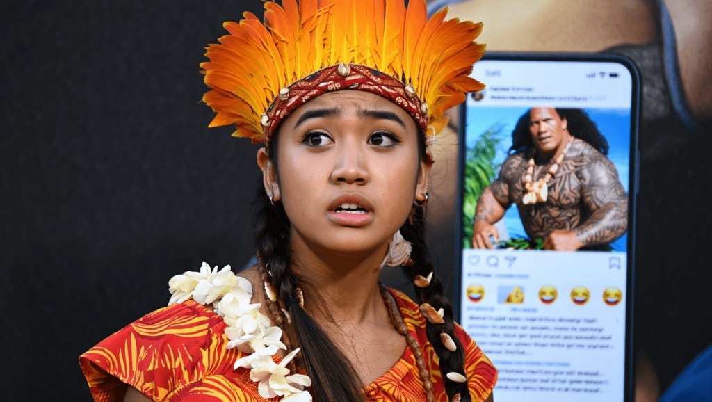 Vaiana live action pris à partie sur les réseaux : la perruque de Dwayne Johnson moquée « Vaiana » en live action se fait torpiller sur les réseaux sociaux, et la perruque de Dwayne Johnson aussi