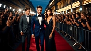 Pour la première de son film « The Drama » à Paris, Zendaya était accompagnée d’un invité très remarqué