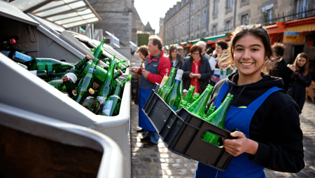 Consigne du verre : la France rattrape-t-elle son retard ?