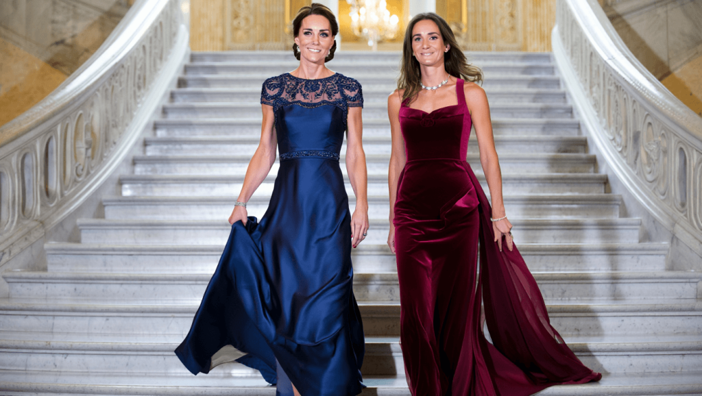 Kate Middleton, Virginie Efira en tête des looks de la semaine : styles à copier Kate Middleton dans un look bleu marine pointu, Virginie Efira et sa splendide robe portefeuille... Ces tenues ont illuminé la semaine