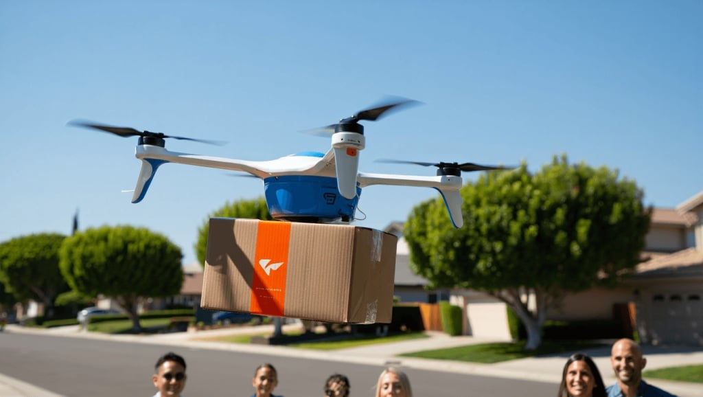 Livraison par drone Wing de Google: révolution pour la vitesse, la sécurité et l’écologie On a essayé Wing, le service de livraison par drone de Google, plus sûr pour tout le monde, plus rapide pour vous et plus vert pour la planète…