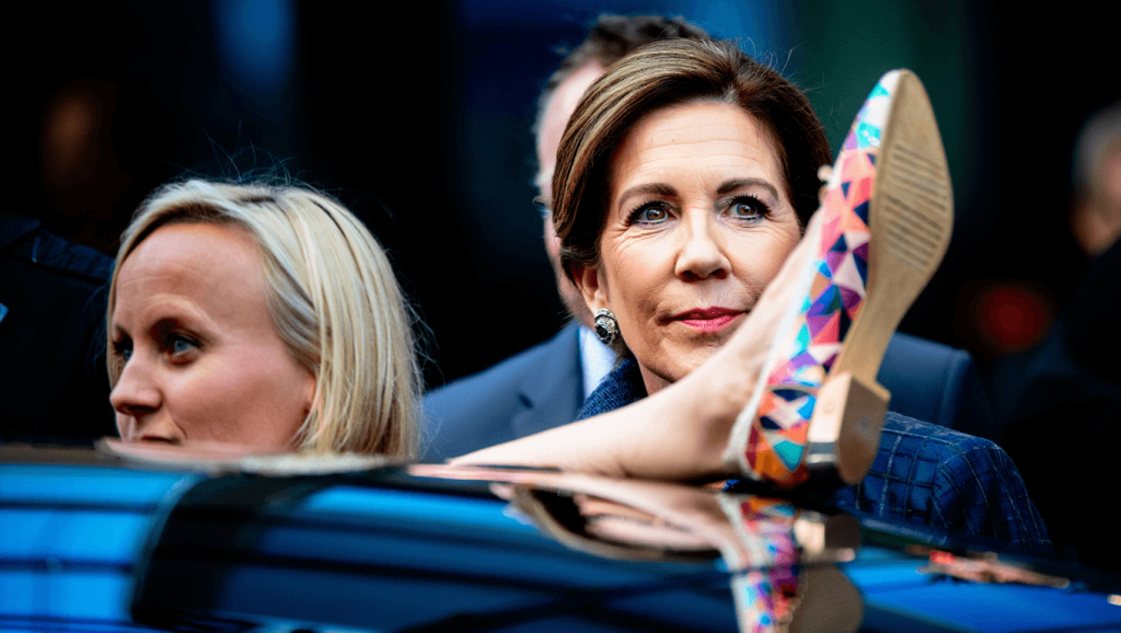 Mary de Danemark adopte des ballerines à imprimé extravagant au gala caritatif Mary de Danemark surprend lors de cet événement caritatif avec des ballerines au motif audacieux