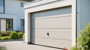 NEOFEN: Pose d’une porte de garage sectionnelle Pfastatt