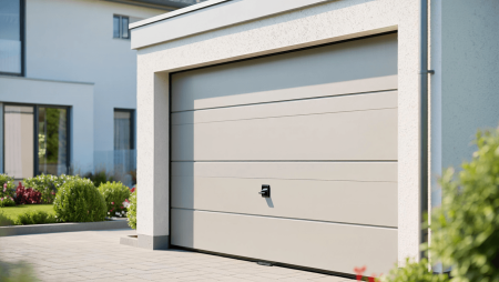 NEOFEN: Pose d’une porte de garage sectionnelle Pfastatt