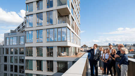 Visite résidence neuve à Saint-Louis centre Proche Bâle