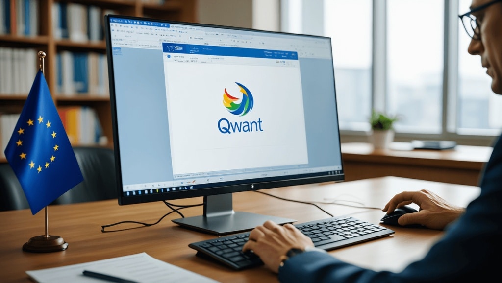 Parlement européen bascule vers Qwant: fin de l’ère Google au nom de la souveraineté numérique Pour respecter son engagement "envers la souveraineté numérique", le Parlement européen va abandonner Google pour Qwant, moteur de recherche français mal aimé pourtant au cœur d’un projet européen