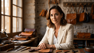 D'un accident de chantier à une marque de sacs adorée de la royauté : à 38 ans, cette Drômoise a tout quitté pour se lancer