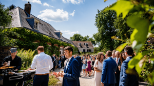 Mariage en plein air près de Mulhouse au Parc de Modenheim