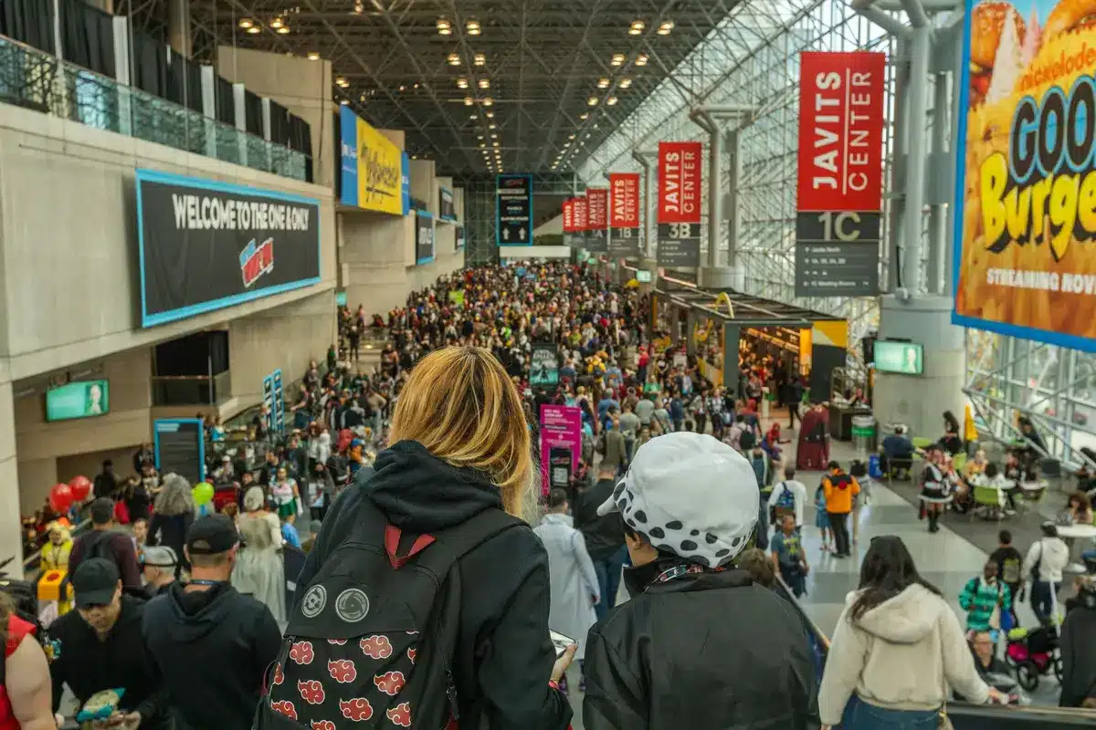 Scène du Comic-Con de San Diego lors de l'annonce officielle du casting