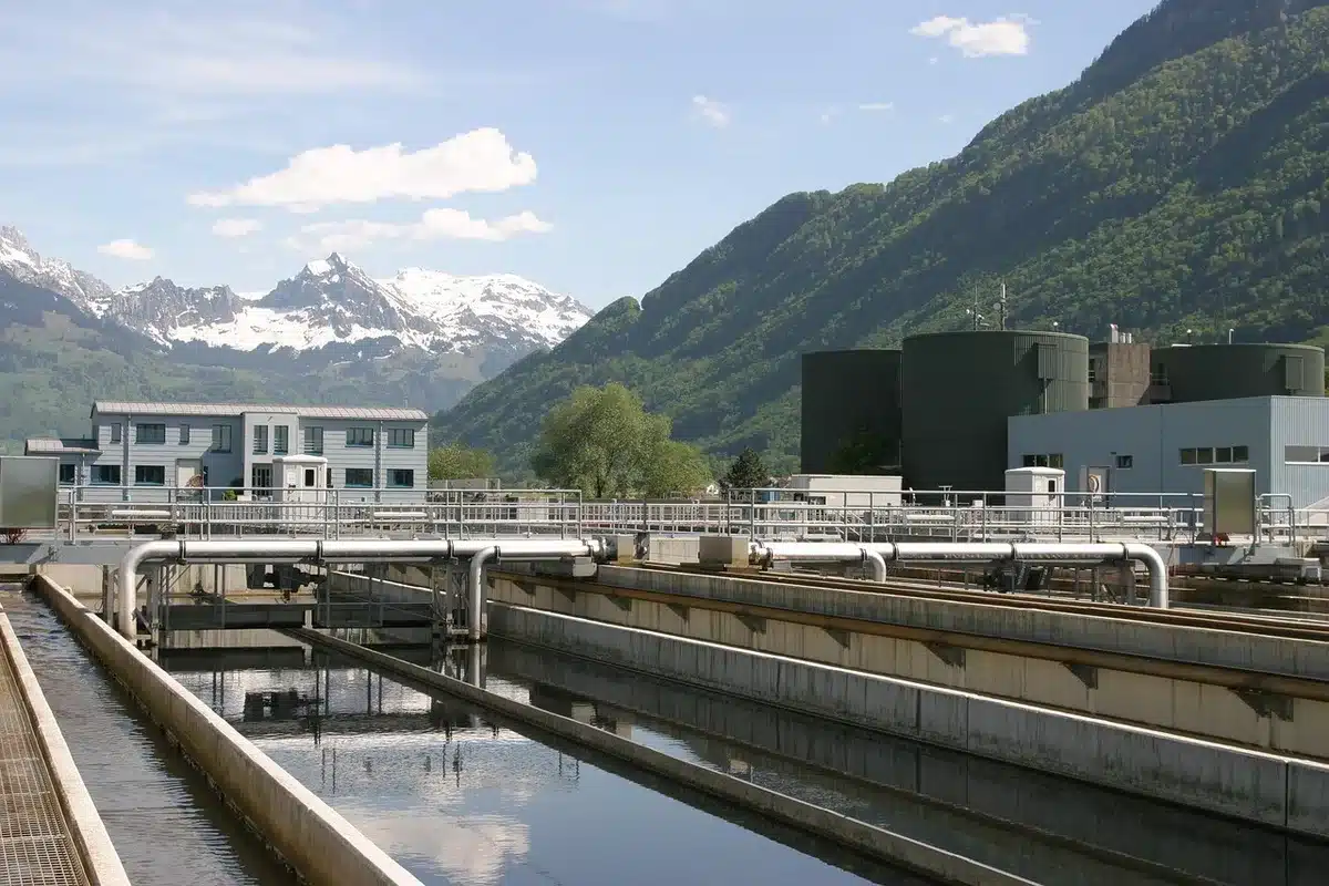 Installation de traitement des eaux usées pour la réutilisation en irrigation