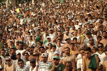 Grande foule de jeunes au Stade de France lors d'un concert gratuit, mains levées vers la scène