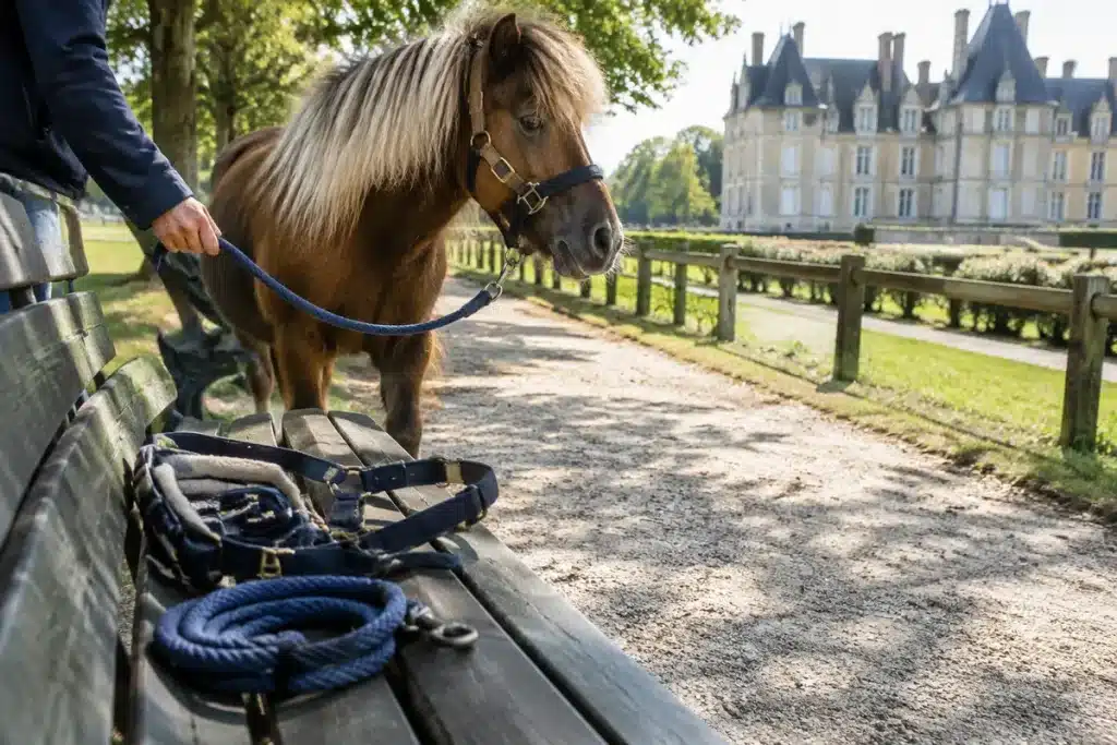 Balades à poney: nouveau rendez-vous familial au château de la Gentille Balades à poney: nouveau rendez-vous familial au château de la Gentille