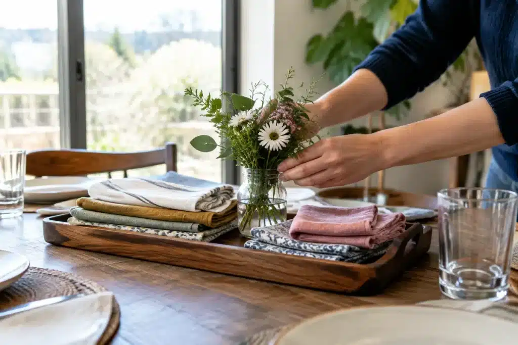 Bonsoirs dévoile son linge de table pour sublimer vos dîners Bonsoirs dévoile son linge de table pour sublimer vos dîners