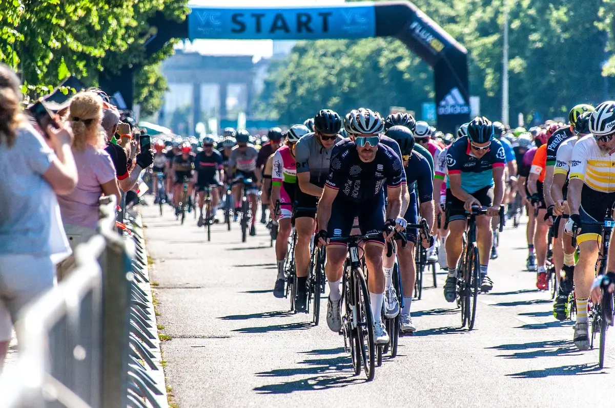 Tableau du programme des courses et horaires pour les Championnats d'Europe cyclisme