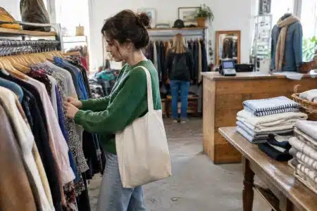 Vêtements d'occasion France : marché en plein essor, volumes +5%